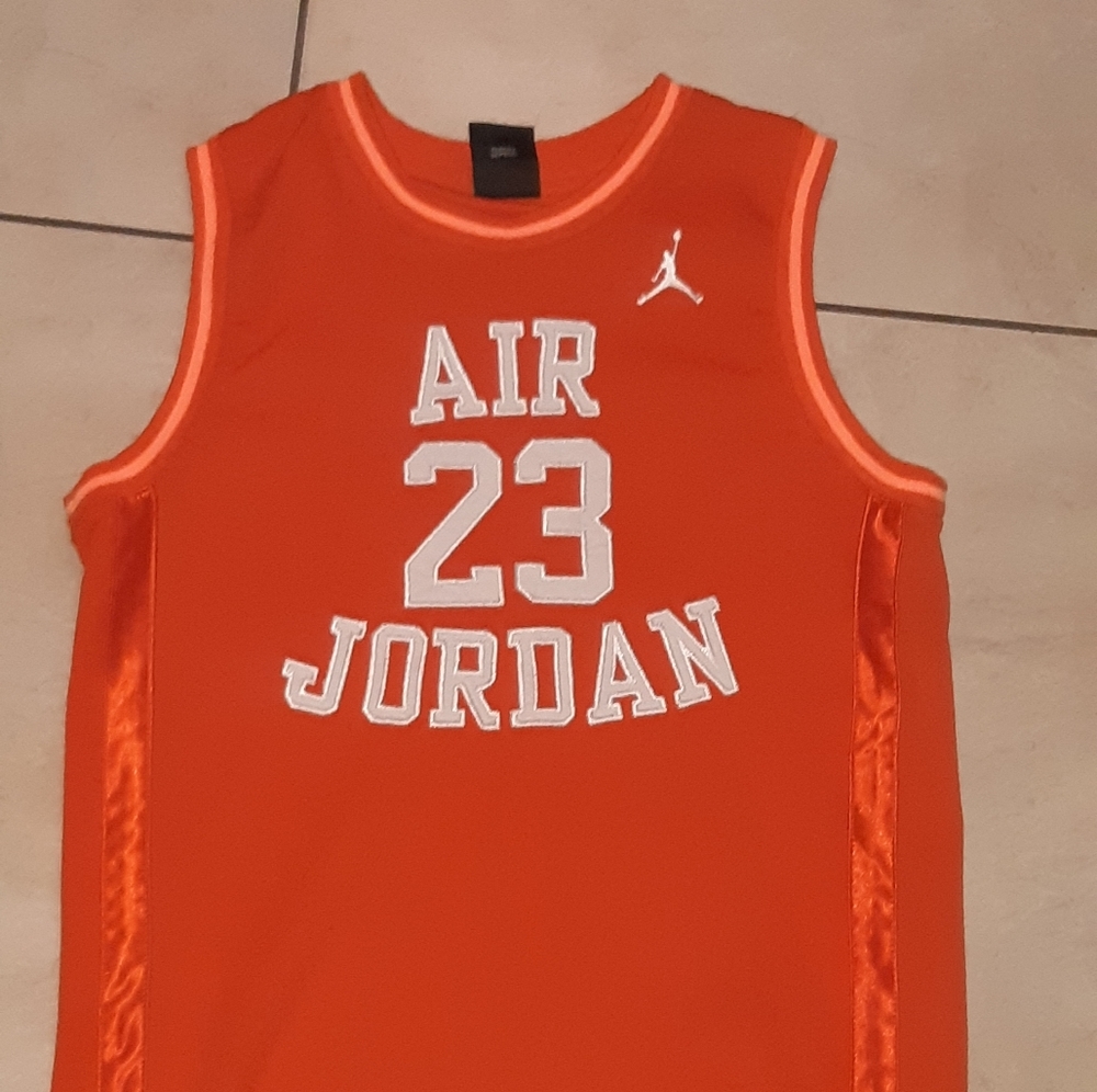Orange Air Jordan Jersey